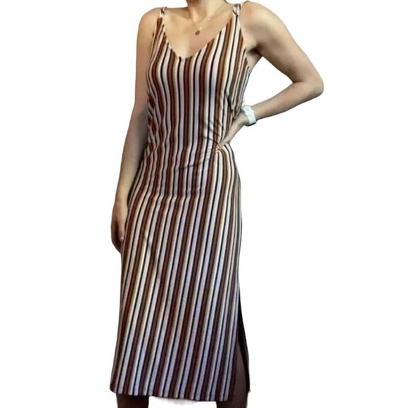 MPIC Striped Dress Midi XS - Picture 1 of 8